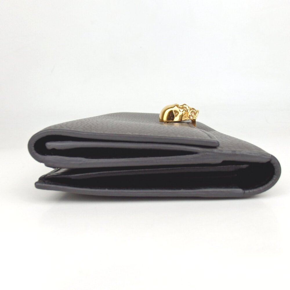 Authentic ALEXANDER McQUEEN 275330・486480 Skull purse leather [Used] - Picture 3 of 12